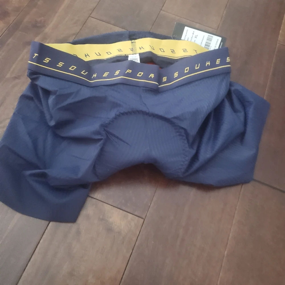 Men Cycling Shorts Navy Blue Suze Xl New With Tags Souke Sports